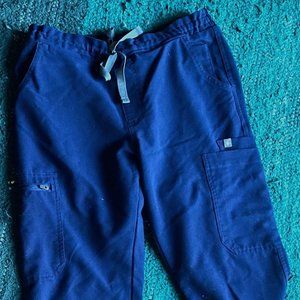 FIGS Yola Scrub Pants Navy Blue XS Tall